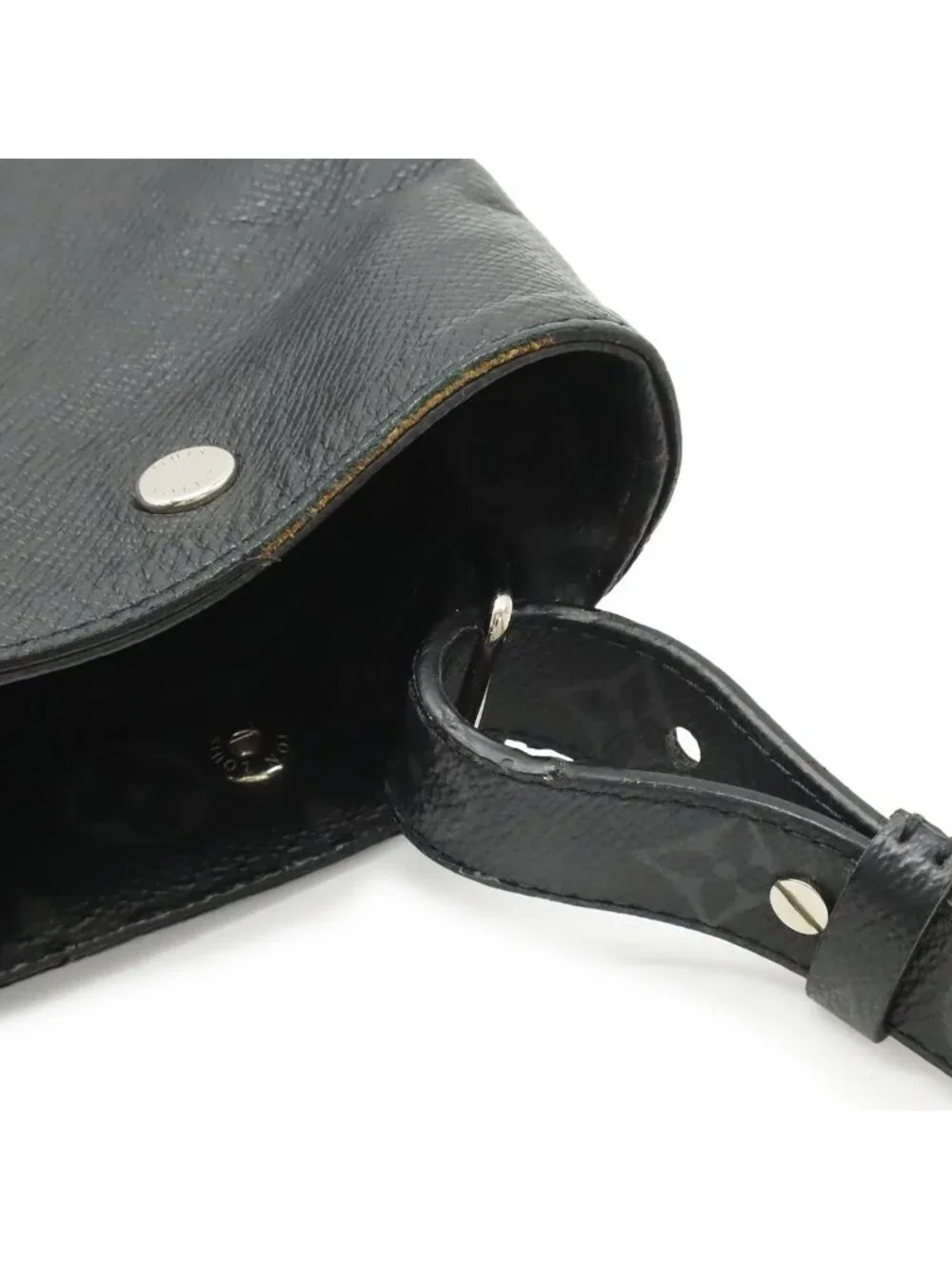 Louis Vuitton Taigarama Monogram Eclipse City Tote Large Long 2-Way Shoulder Bag